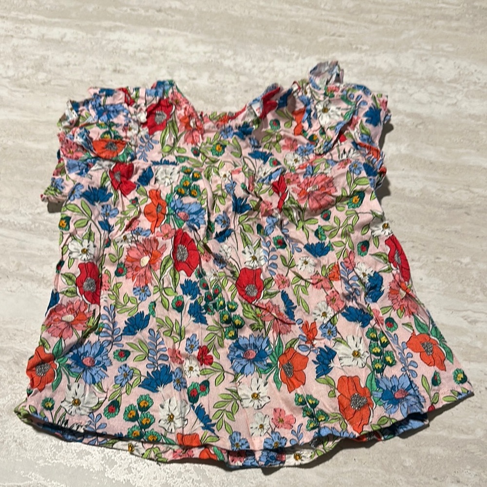 Zara Floral Kids Top